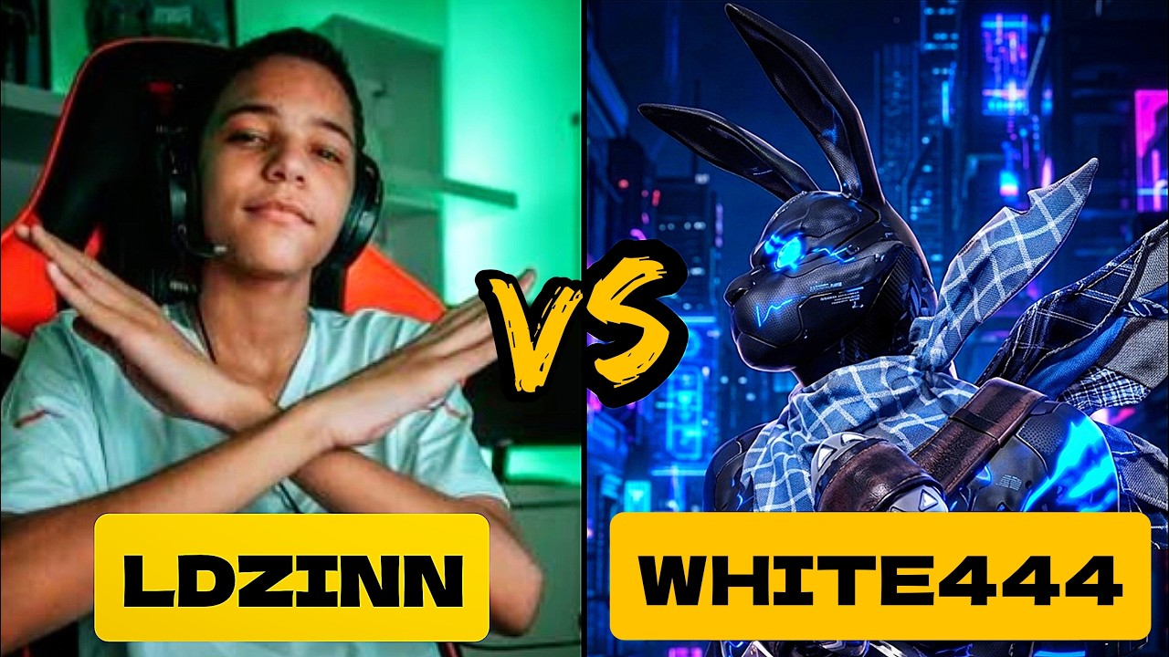 LDZINN VS WHITE4444 X1🔥(White444 hacker☠️) X1 HISTÓRICO!