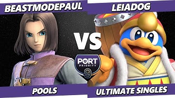 Port Priority 9 - BeastModePaul (Hero) Vs. leiadog (Dedede) Smash Ultimate - SSBU