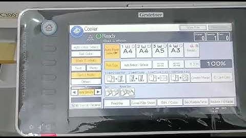 Ricoh MP C3003 Default Settings For Auto Color Select.
