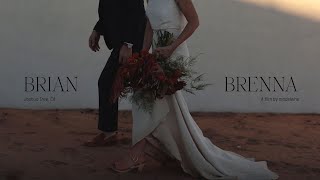 Candid, Artistic and Unposed Joshua Tree Intimate Elopement Wedding Film