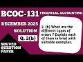 P4- Types of Errors in Accounting with Examples | Rectification of Errors Basics | BCOC131 Important