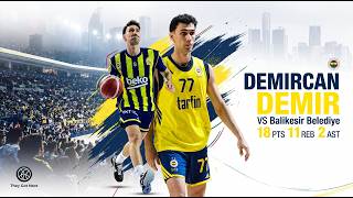 Demircan Demir | 18 PTS 11 REB vs Balıkesir | Fenerbahçe Gelişim (TBL 2026-27)