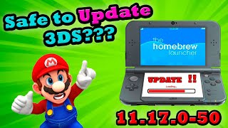 SURPRISE 3DS UPDATE! (Nintendo did it again) 11.17.0-50