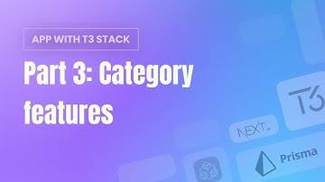 Part 3 - Requirements & Category features | Building Typing App with T3 (Next, tRPC, Tailwind, TS)