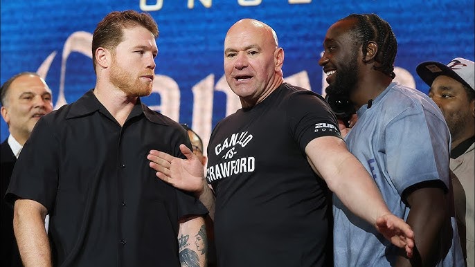 Who is promoting the Canelo vs Crawford mega-fight, and why is the UFC's Dana White involved? - Featured image