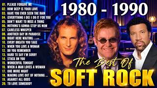 Soft Rock Love Songs 70s 80s 90s 🎸🎧Aerosmith, Phil Collins, George Michael, Bryan Adams, Bee Gees,