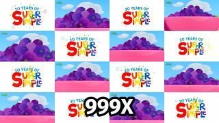 Super Simple Songs 2026, NINIkids and Antiks Cartoons Logo Intro But It keeps Getting Faster