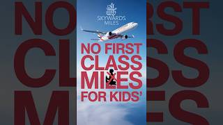 Emirates Skywards Update | Kids Under 8 Can’t Use Miles for First Class