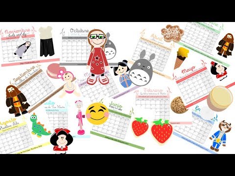 Calendario 2018 y Reto Manualidades y Recetas Navideñas