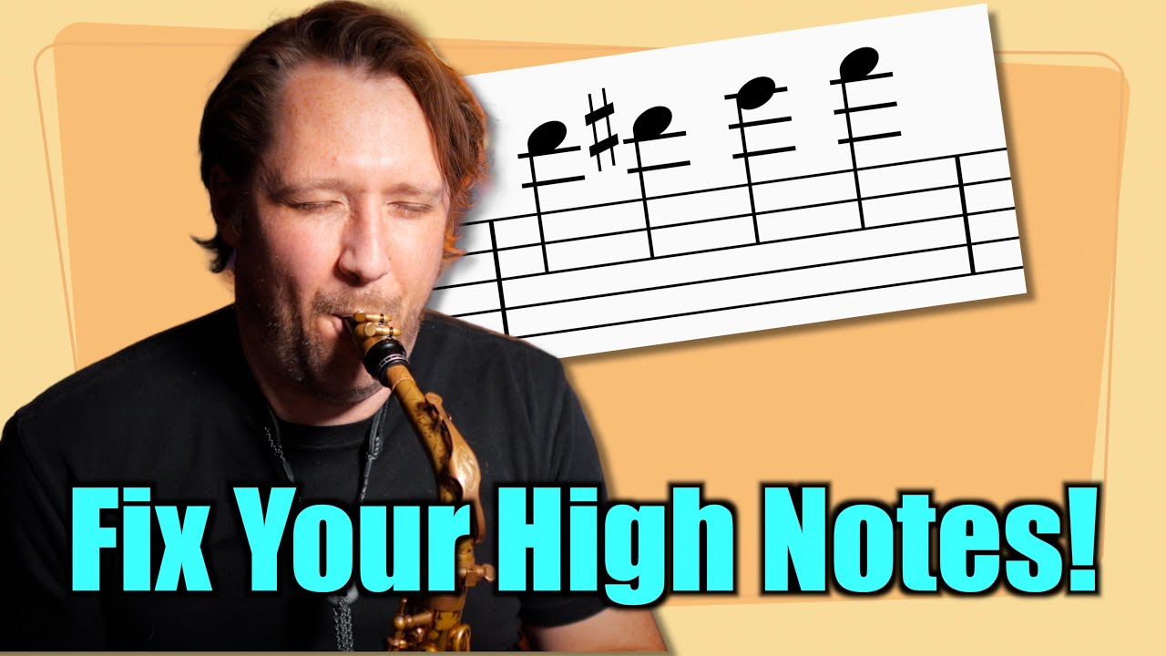 Простой способ играть высокие ноты! (и чтобы они звучали хорошо!)