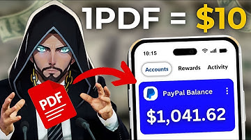 How I earn $10 for every PDF I create using AI