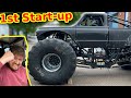 Methanol Big Block Chevy V8 1st start up face reaction