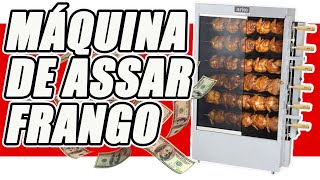 Máquina Para Ganhar Dinheiro Rápido de Assar Frango! Máquina de Assar Frango!