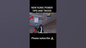 🥶 Tips and Tricks New Runic Power in BGMI 🔥 | Tricks no 18 #shorts #bgmi #pubg #bgmitipsandtricks