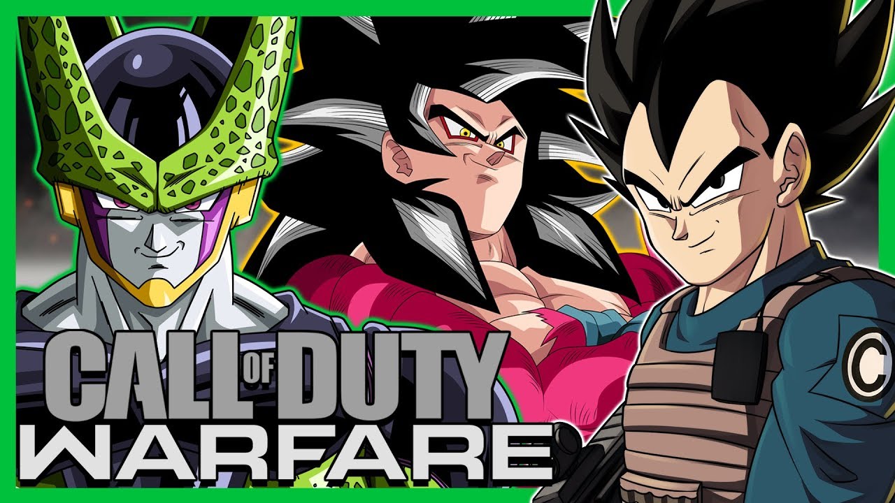 Vegeta Slick Goku And DevilArtemis Play Call of Duty: Modern Warfare