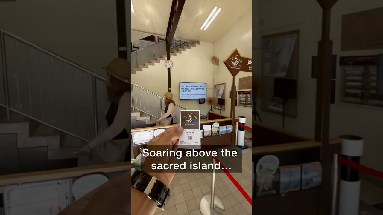 Miyajima Ropeway Ride to Mt. Misen | Breathtaking Views in Hiroshima, Japan 🇯🇵 