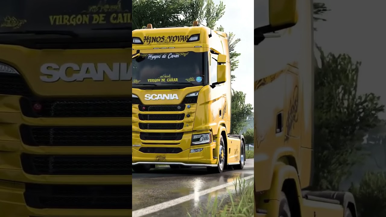 the most beautiful scania trucks 