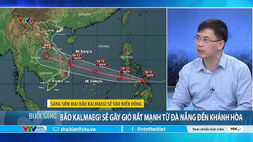 Dự báo mới nhất về cơn bão số 13 Kalmaegi | VTVWDB