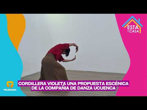 Cordillera violeta una propuesta escénica de la compañía de danza UCuenca