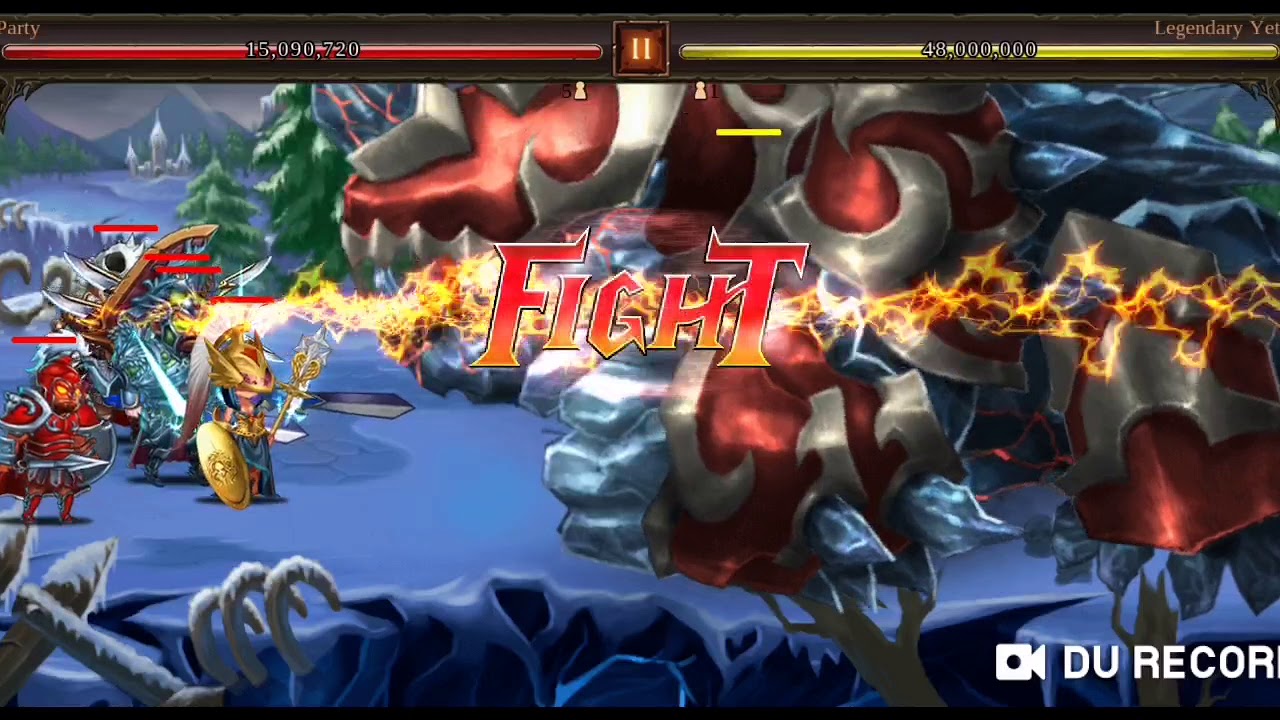 Epic Heroes War | Boss party | Hard Level Difficulty | Insane Fight