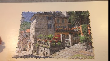How Kathy put the 1000 piece jigsaw together....... The hard way