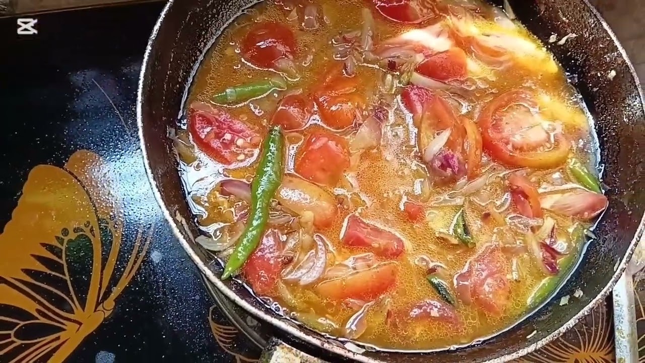 @রান্না করলাম অনেক মজা বাটা মাছ ভুনা রেসেপি#food 