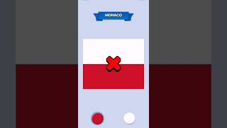 Monaco Flag Colouring Game | Gamer #shortvideo #shorts #game #viral #trending #flag #country #monaco