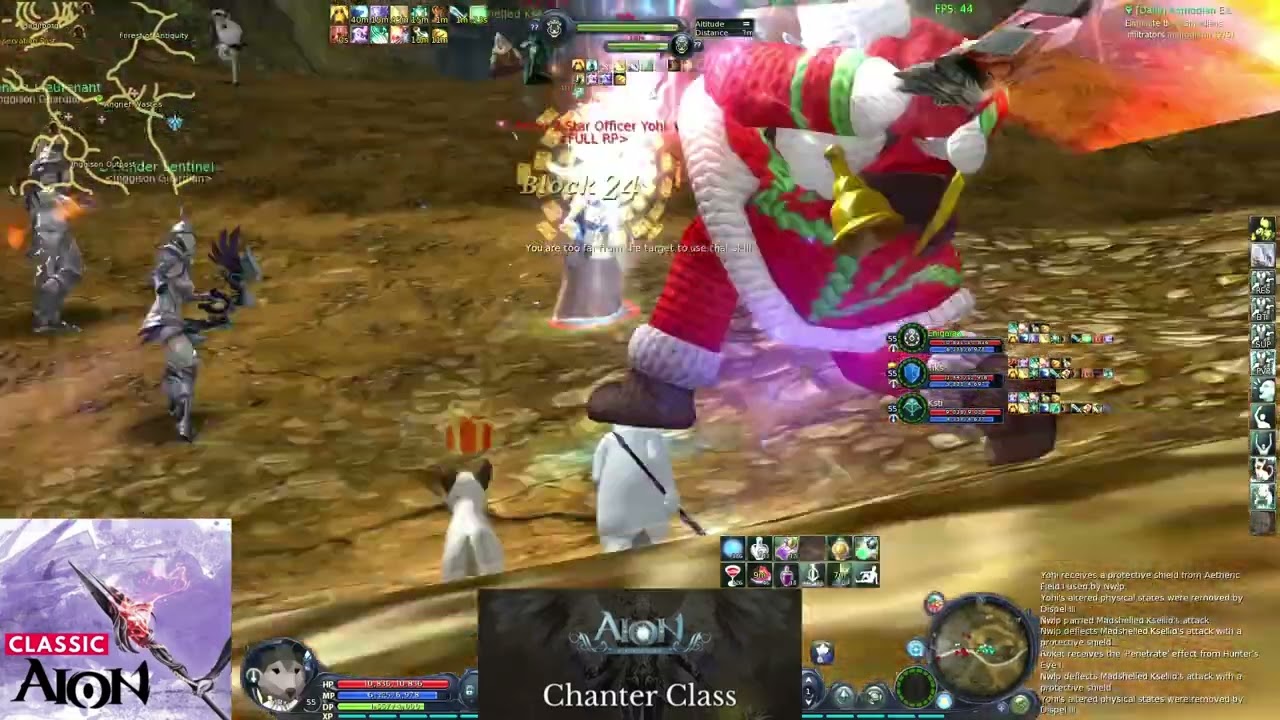 Chanter Support PvP Open World AION CLASSIC (EU) Part 2
