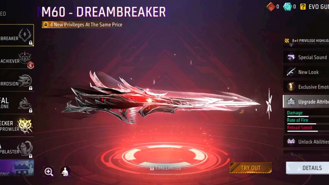 Try Out ⚡ New Evo M60 - DREAMBREAKER 