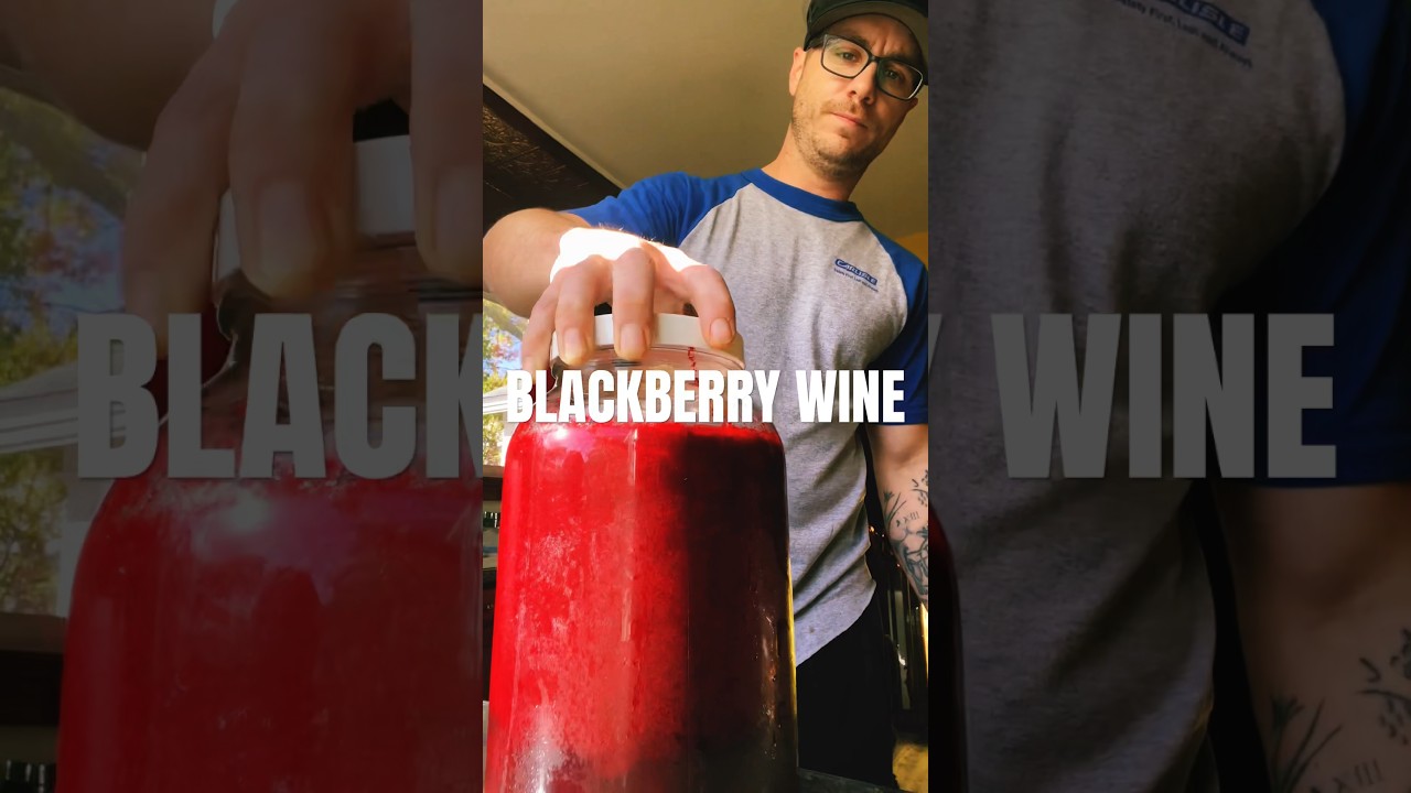 2023 Fall Small Batch: Blackberry Wine (Must Prep)