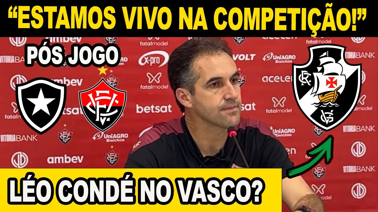 ESTAMOS VIVO NA COMPETIOLO COND NO VASCO COLETIVA DO LO COND BOTAFOGO1X 0 VITRIA