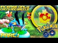 INCENSE-CAUGHT POKEMON ONLY VS. THE CATCH CUP! | Pokémon GO Battle League