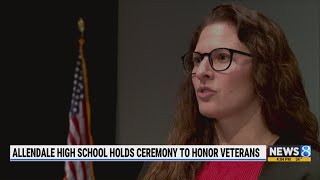 Allendale HS holds ceremony to honor veterans