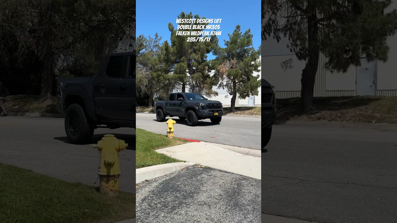 2024 Tacoma TRD Offroad Westcott Lift & 285/75/17 Falken AT4W 