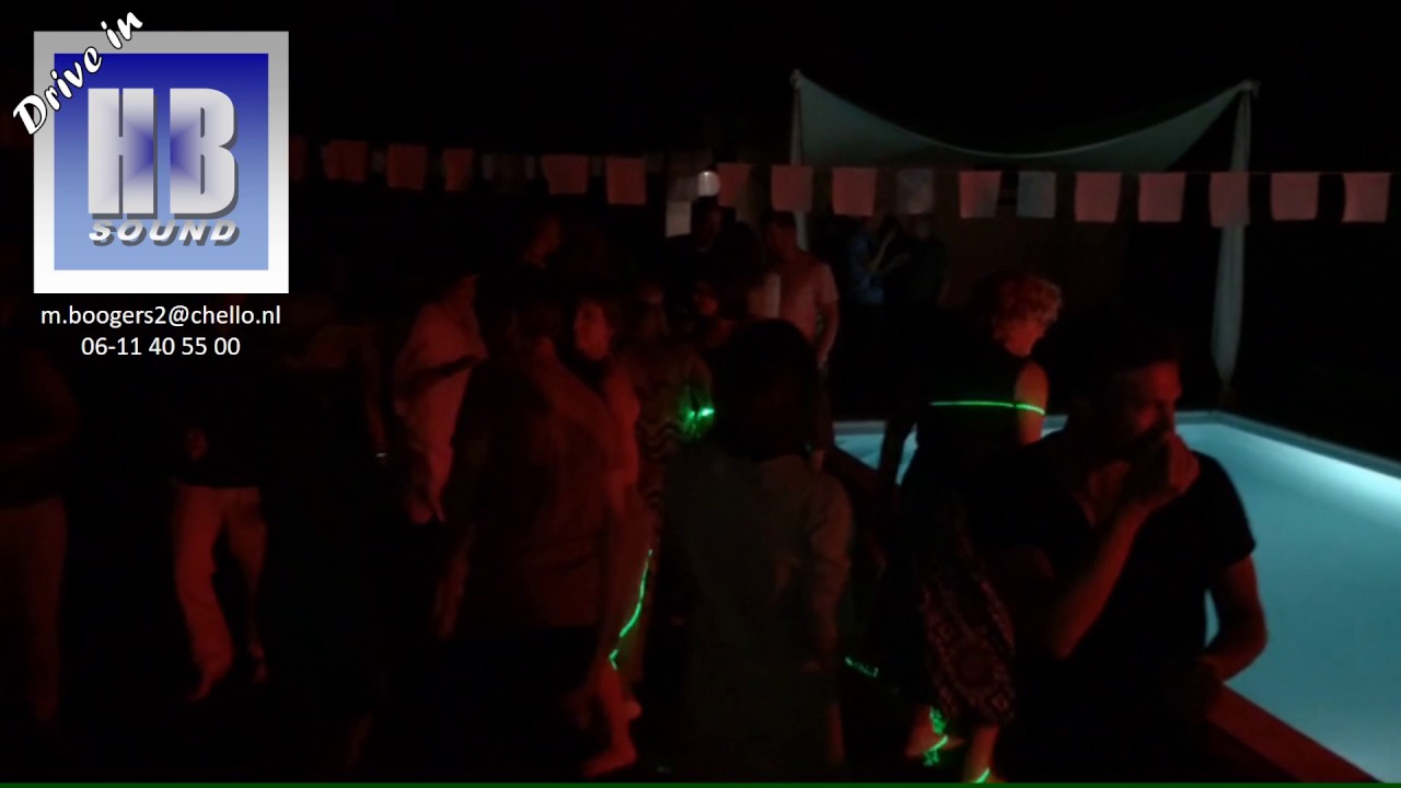 Drive in show feest DJ HB sound Helmond Brabant