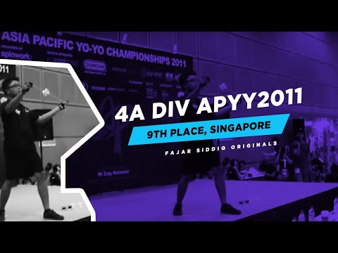 Asia Pacific Yo-Yo Championship 2011 - Fajar Siddiq 4A Division, 9th Place