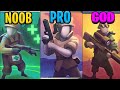 GUNS UP MOBILE NOOB VS PRO VS GOD