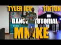 Tyler icu  tumeloza  mnike amapiano tiktok dance tutorial