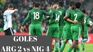 Argentina 2 vs Nigeria 4 - Resumen y Goles
