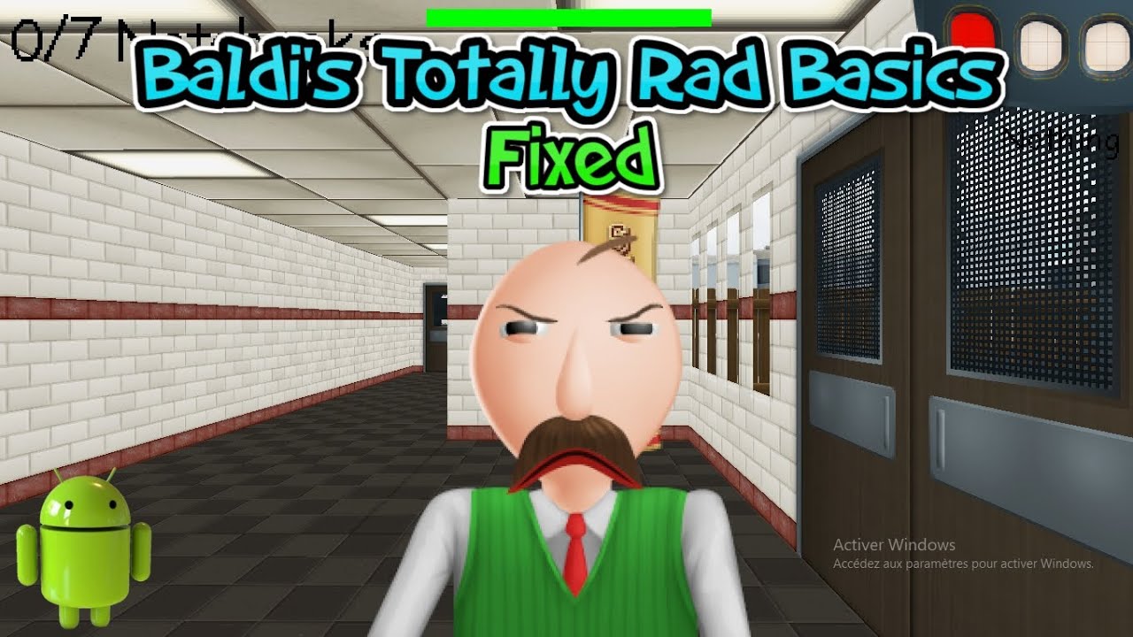 Baldi's Totally Rad Basics in 1980's Android ™ Fixed - Baldi's Basics ...
