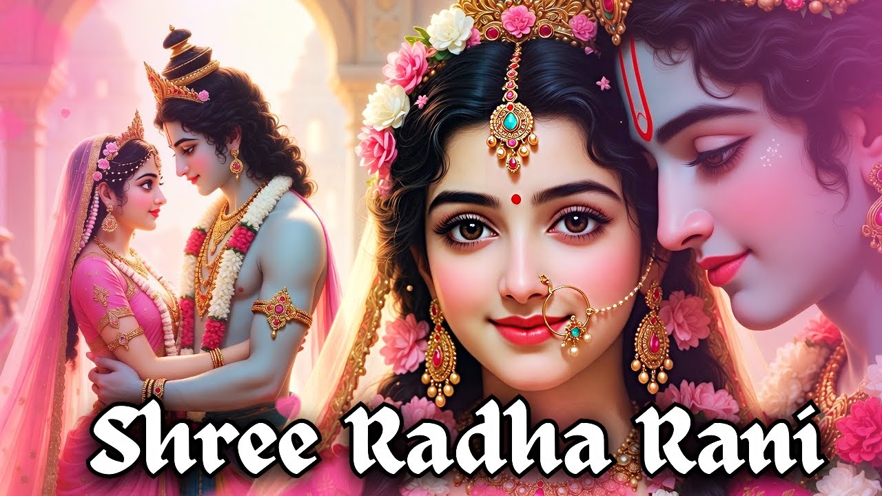 🌸Soulful Radha Morning Bhajan | Peaceful Radha Rani Bhakti Song | Calm Devotional Music