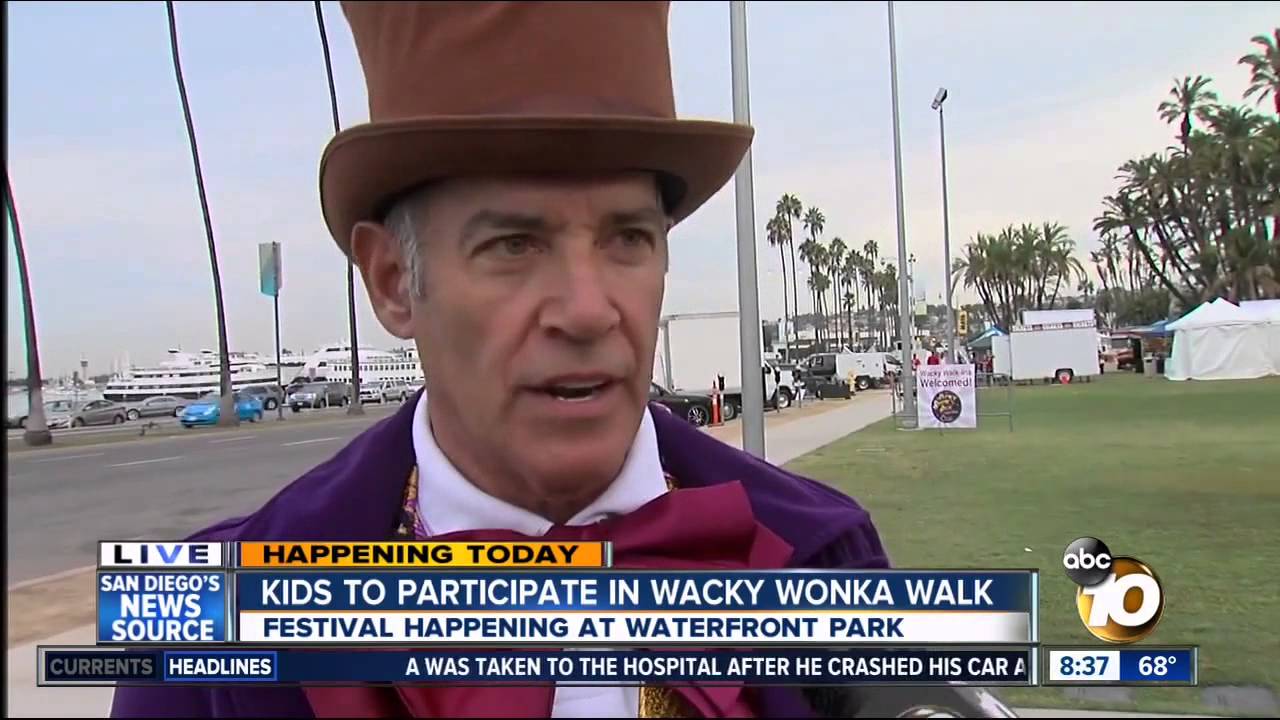 San Diego Center for Children LIVE on ABC 10 News-Wacky Wonky Walk