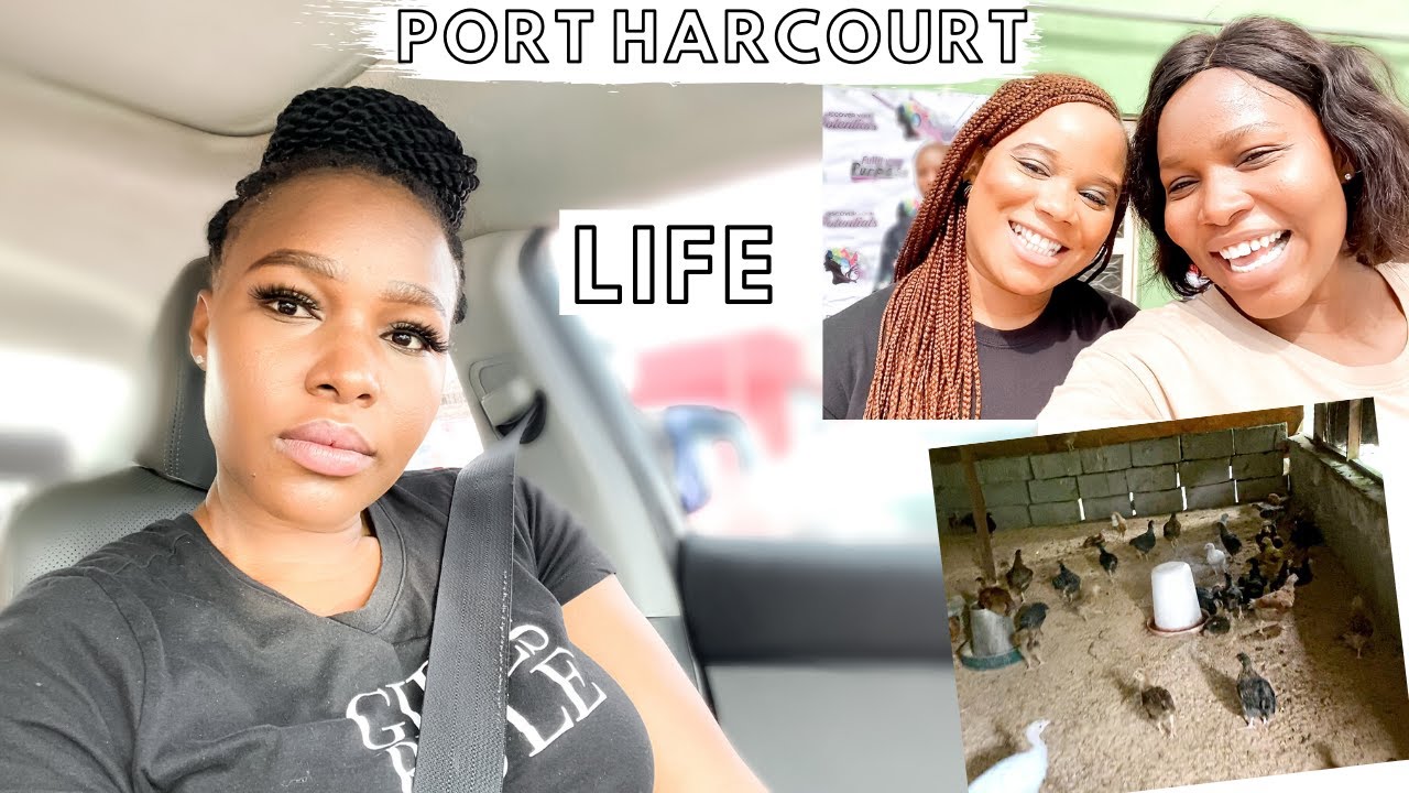 PORT HARCOURT ERRANDS | My Poultry Farm |Ring light shopping |Women