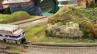 O Scale Amtrak Passenger Train