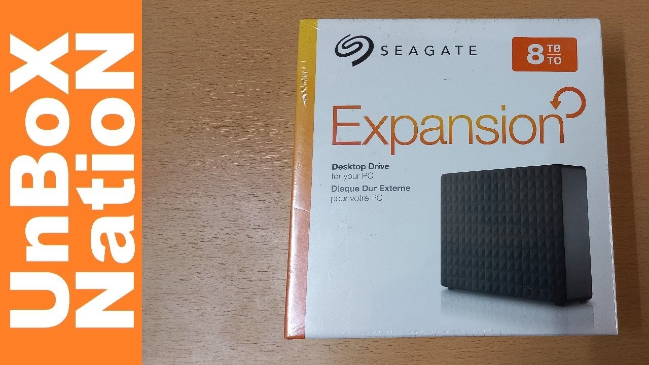 Seagate Expansion 8TB Desktop External UnboxNation - YouTube HDD