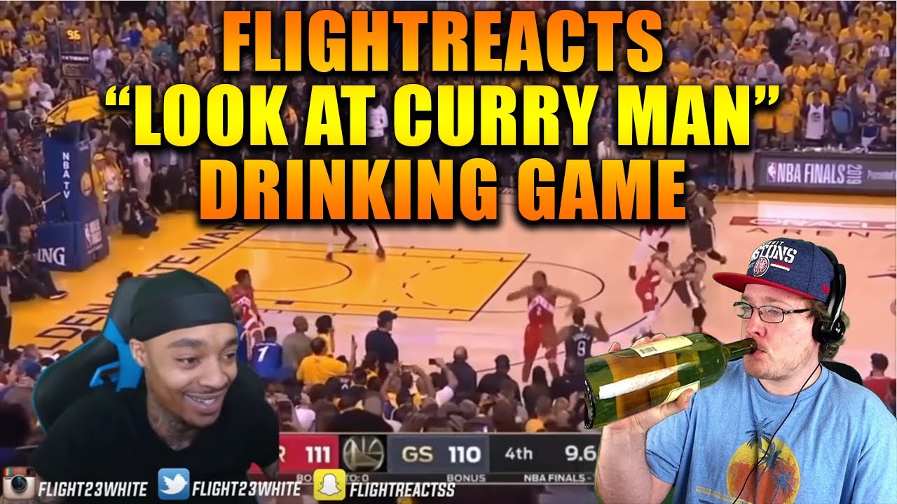 FlightReacts "Look At Curry Man" Drinking Game