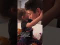 The last clip of him brushing Noelle’s hair 🥺❤️ #relationship #family #shorts
