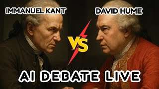 AI Creates : Immanuel Kant VS David Hume (Philosophical Debate)