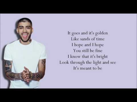 Lyrics zayn malik   Golden HD 978