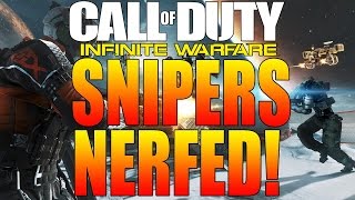 COD Infinite Warfare Beta Feedback | IW Snipers Get Huge Nerf! (BO3 Gameplay)